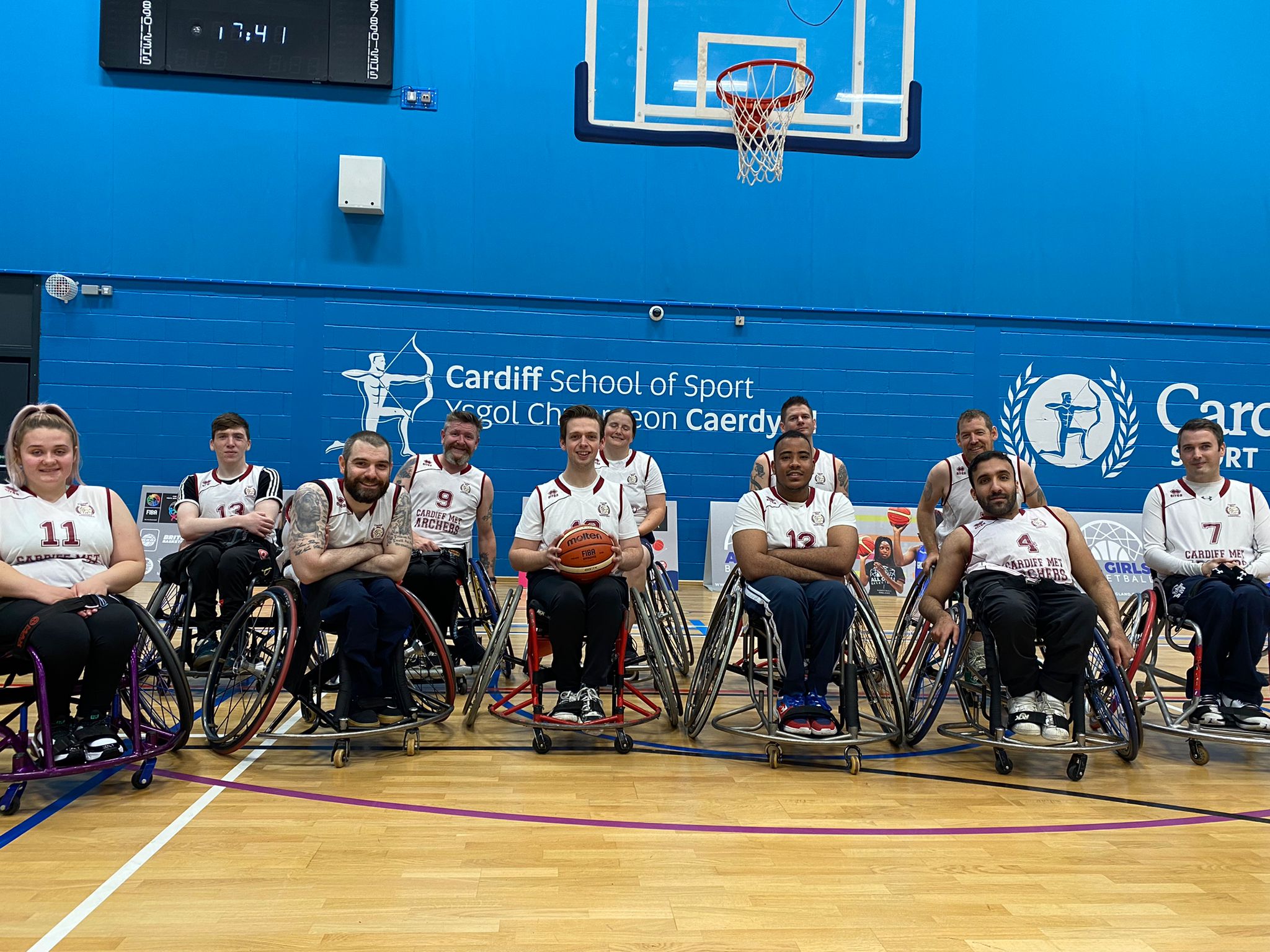 National League Division 1 Cardiff Met Archers Basketball